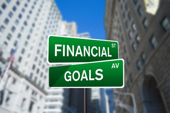  Financial Goals Wall Street Sign