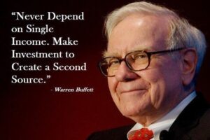 Create Additional Sources of Income-Warren Buffett