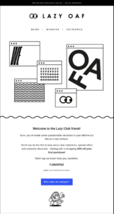 Lazy Oaf email